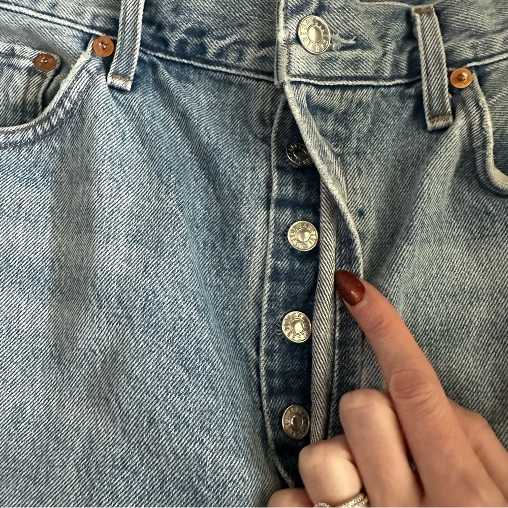 AGOLDE Riley High Rise Straight Crop Jeans - Picture 4 of 8